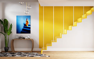 travaux de peinture escalier